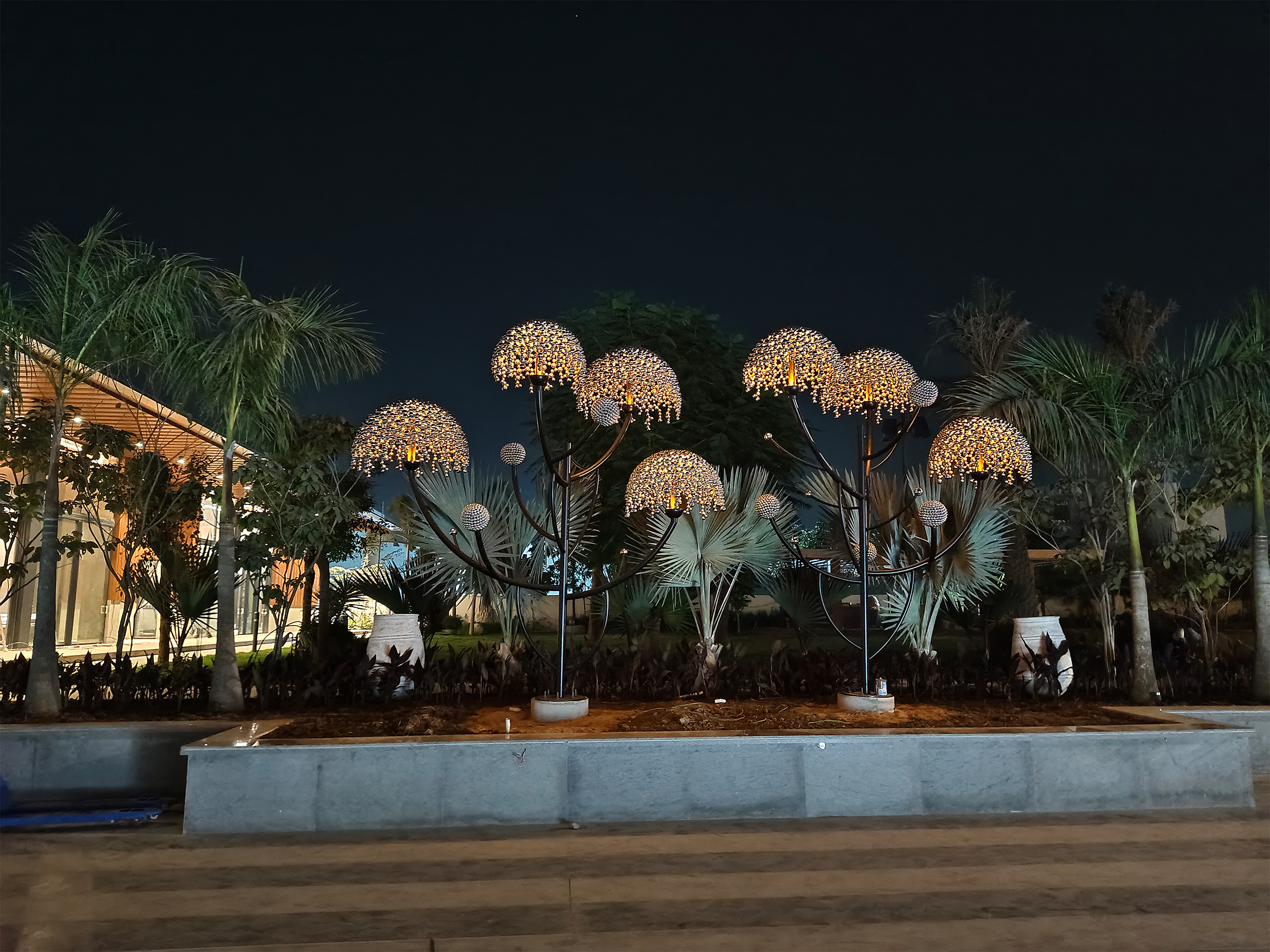 Outside view of the house